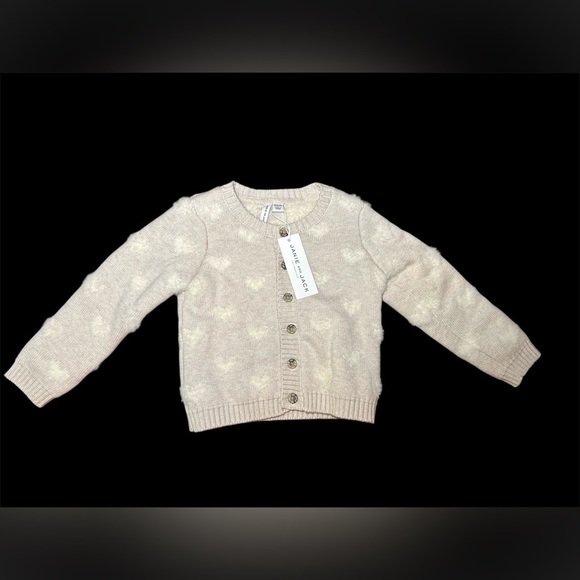 NWT Janie and Jack Baby Heart Cardigan - Picture 2 of 8